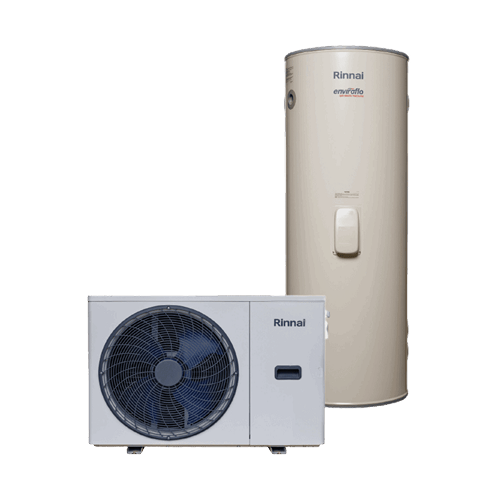 Rinnai Enviroflo 400L S7.0kW Split Electric Heat Pump